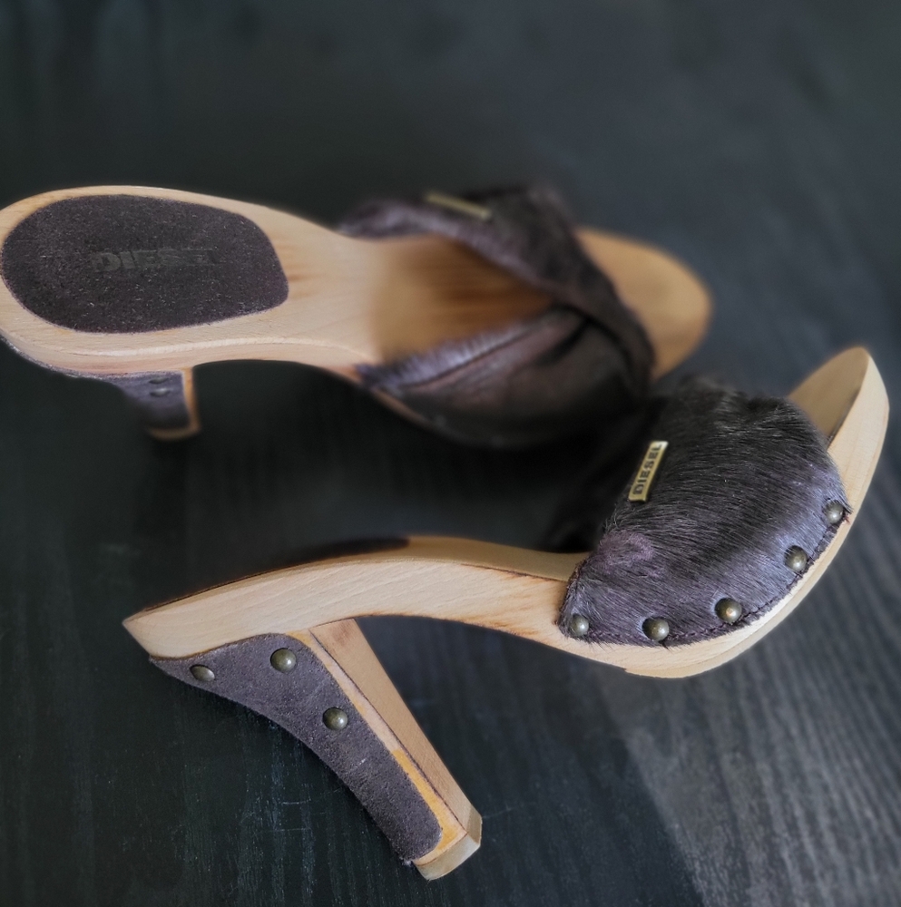 Diesel clog shoes